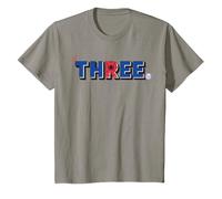 Marvel Super Heroes Spider-Man Numbers 3 Three 3rd Birthday T-Shirt