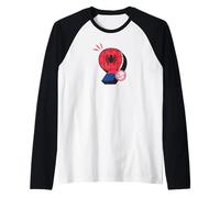 Marvel Super Heroes Spider-Man Numbers 9 Ninth 9th Birthday Raglan Baseball Tee