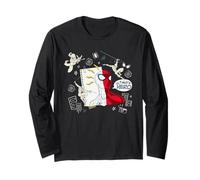 Marvel Super Heroes Spider-Man Ultimate Hero Notebook Sketch Long Sleeve T-Shirt