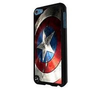 Marvel Superhero Captain america Shield Design apple ipod touch 5 COOL FUN CASE BACK Cover