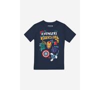 Marvel Superhero Trio Boys T-Shirt Navy Marvel Navy 3-4 Years