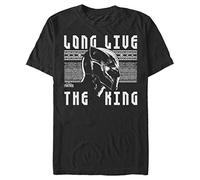 Marvel SuperHeroStuff Men's Black Urban Panther Lives T-Shirt, 3XL