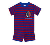 Marvel T-shirt and Shorts Set | Boys Spiderman Clothes for Summer | Spider Man Beach Shirt and Short Multicolored 18-24 Months