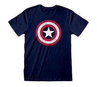 Marvel T-SHIRT CAPTAIN AMERICA LOGO L
