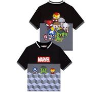 Marvel T Shirt, The Avengers Football Shirt for Boys, Oversized Boys’ T-Shirts, Boys Clothes, Multicolour 5-6 Years