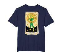 Marvel Tarot Arcana Loki as The Devil Card T-Shirt, Men's Big and Tall, Navy Blue, 4X Tall