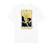 Marvel Tarot Arcana Moon Knight as The Moon Card T-Shirt, Men's Big and Tall, White, 5X Tall