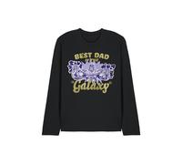 Marvel Thanos Best Dad In The Galaxy Long Sleeve T-Shirt, Black | Size: Small Marvel Black S