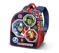 Marvel The Avengers Assemble-Basic Backpack, Multicolour, 30 x 38 cm, Capacity 13 L