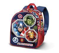 Marvel The Avengers Assemble-Elite 3D Backpack, Multicolour, 25 x 30 cm, Capacity 7 L