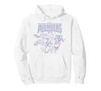 Marvel The Avengers Earth Mightiest Heros Retro Vintage Team Pullover Hoodie