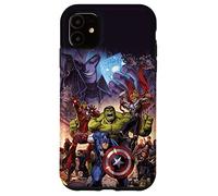 Marvel The Avengers Infinity Saga Comic Cover Case for iPhone 11