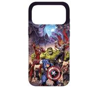 Marvel The Avengers Infinity Saga Comic Cover Case for iPhone 17 Pro Max