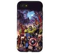 Marvel The Avengers Infinity Saga Comic Cover Case for iPhone SE (2020) / 7 / 8