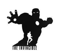Marvel The Avengers Iron Man Wall Plaque Disney Black One Size