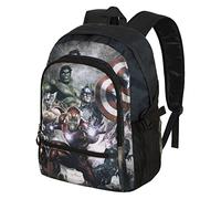 Marvel The Avengers Troupe-FAN Fight Backpack 2.0, Green, 18 x 31 x 44 cm, Capacity 24 L