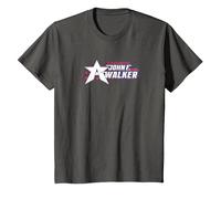 Marvel The Falcon and The Winter Soldier John F. Walker Logo T-Shirt, Youth, Asphalt Grey, Small