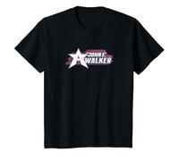 Marvel The Falcon and The Winter Soldier John F. Walker Logo T-Shirt, Youth, Black, Small