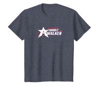 Marvel The Falcon and The Winter Soldier John F. Walker Logo T-Shirt, Youth, Heather Blue, Medium