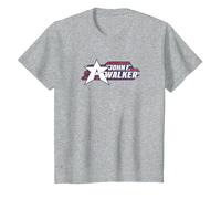 Marvel The Falcon and The Winter Soldier John F. Walker Logo T-Shirt, Youth, Heather Grey, 4T
