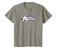 Marvel The Falcon and The Winter Soldier John F. Walker Logo T-Shirt, Youth, Slate Grey, Small