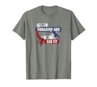 Marvel The Falcon and The Winter Soldier Sam and Bucky T-Shirt, Men, Olive Heather, Large