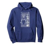 Marvel The Fantastic Four First Family And Herbie Blueprint Pullover Hoodie