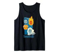 Marvel The Fantastic Four: First Steps Family Faces Icons Tank Top