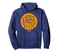 Marvel The Fantastic Four: First Steps The Thing Hand Pullover Hoodie, Adult Unisex, Navy Blue, Large