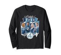 Marvel The Fantastic Four: First Steps Vintage Style Team Long Sleeve T-Shirt