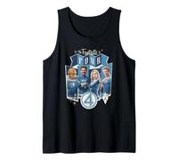 Marvel The Fantastic Four: First Steps Vintage Style Team Tank Top