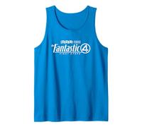Marvel The Fantastic Four First Steps White Logo Tank Top