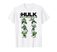 Marvel The Incredible Hulk Intense Training Gym Text T-Shirt