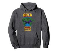 Marvel The Incredible Hulk Thin Comic Panel Pullover Hoodie