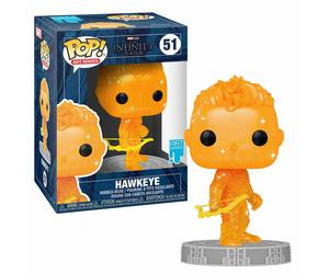MARVEL THE INFINITY SAGA HAWKEYE ORANAGE 3.75 POP ART SERIES FIGURE 51 FUNKO