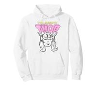 Marvel The Mighty Thor Classic Retro Comic Portrait Vintage Pullover Hoodie