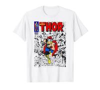 Marvel The Mighty Thor Retro Comic Cover Graphic T-Shirt