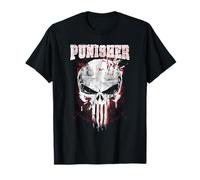 Marvel The Punisher Skull and Logo T-Shirt