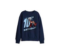 Marvel Thor Birthday 10 Kids Sweatshirt, Navy | Size: 12-13 Years Marvel Navy 12-13 Years