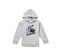 Marvel Thor Birthday 11 Youth Kids Pull-Over Hoodie, Athletic Heather in Grey | Size: 9-11 Years Marvel Grey 9-11 Years