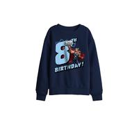 Marvel Thor Birthday 8 Kids Sweatshirt, Navy | Size: 7-8 Years Marvel Navy 7-8 Years