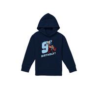 Marvel Thor Birthday 9 Youth Kids Pull-Over Hoodie, Navy | Size: 7-8 Years Marvel Navy 7-8 Years