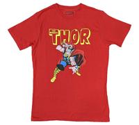 Marvel Thor Hammer T-Shirt in Red | Size: Small Marvel Red S