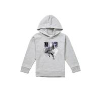 Marvel Thor Thunder Youth Kids Pull-Over Hoodie, Athletic Heather in Grey | Size: 5-6 Years Marvel Grey 5-6 Years