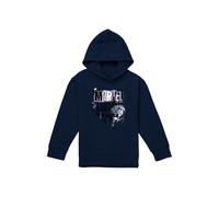 Marvel Thor Thunder Youth Kids Pull-Over Hoodie, Navy | Size: 7-8 Years Marvel Navy 7-8 Years