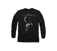 Marvel Thunderbolts Bucky Barnes Highlight Long Sleeve T-Shirt, Black | Size: Large Marvel Black L