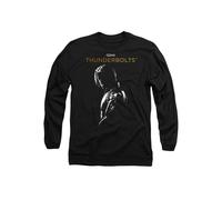 Marvel Thunderbolts Bucky Barnes Highlight Long Sleeve T-Shirt, Black | Size: Small Marvel Black S