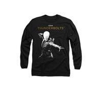 Marvel Thunderbolts Ghost Highlight Long Sleeve T-Shirt, Black Black XXL