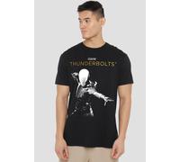 Marvel Thunderbolts Ghost Highlight T-Shirt, Black | Size: Medium Marvel Black M