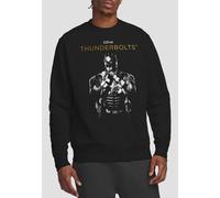 Marvel Thunderbolts Red Guardian Highlight Sweatshirt, Black Black M